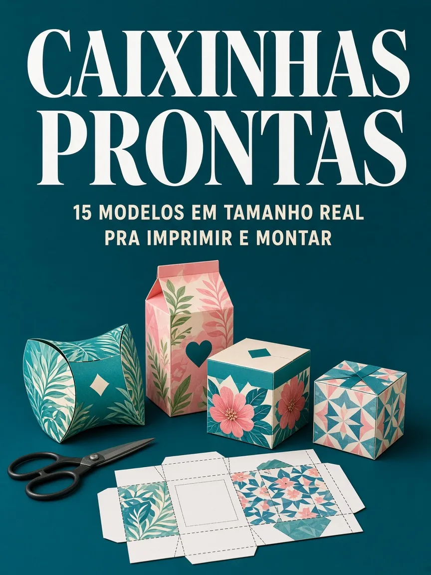 Capa do livro Caixinhas Prontas